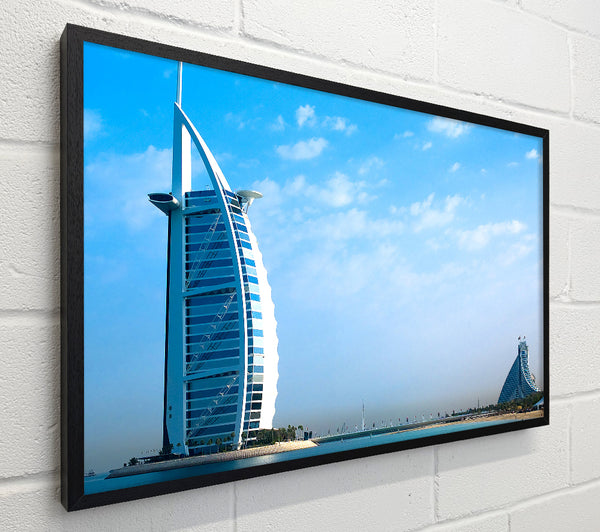 Burj Al Arab Dubai In The Morning Sky