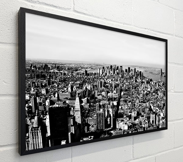Chicago Distance B n W