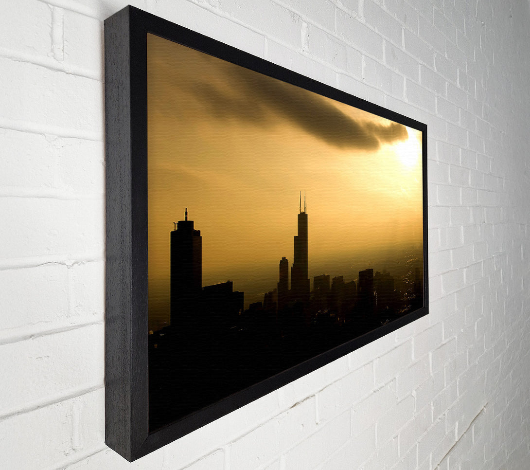  A Canvas Print of Chicago Canvas Print