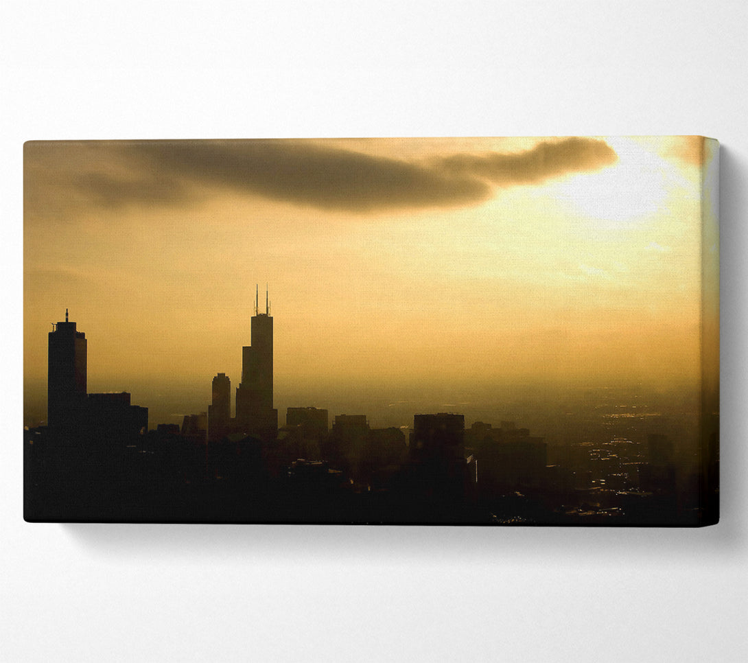  A Canvas Print of Chicago Canvas Print