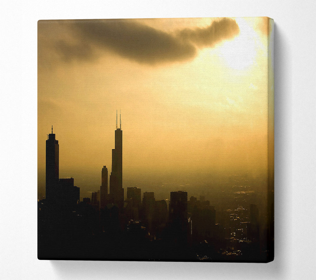  A Canvas Print of Chicago Canvas Print
