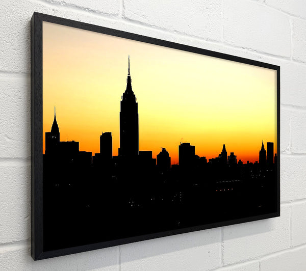 Empire State Building NYC At Sunset
