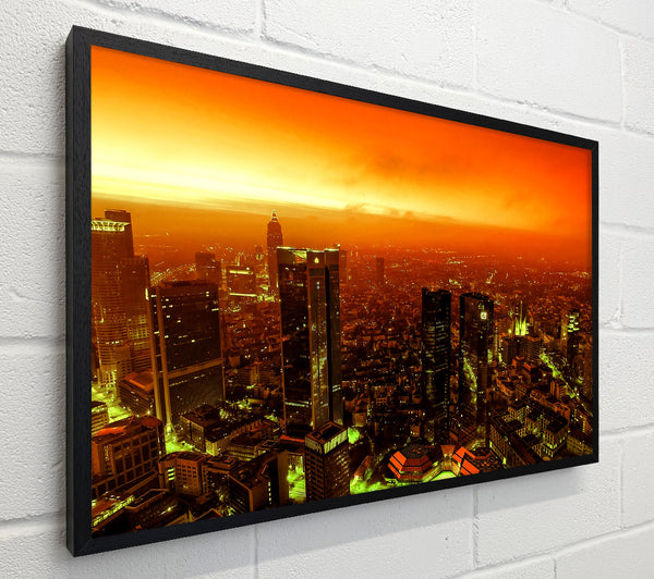 Orange Misty City