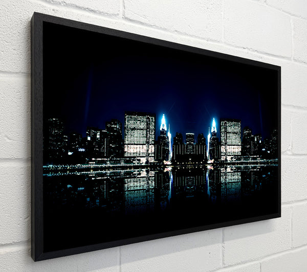 City Night Reflections
