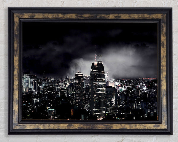 City Of Doom Framed Print