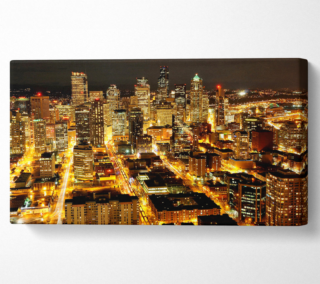  A Canvas Print of Citylights Canvas Art