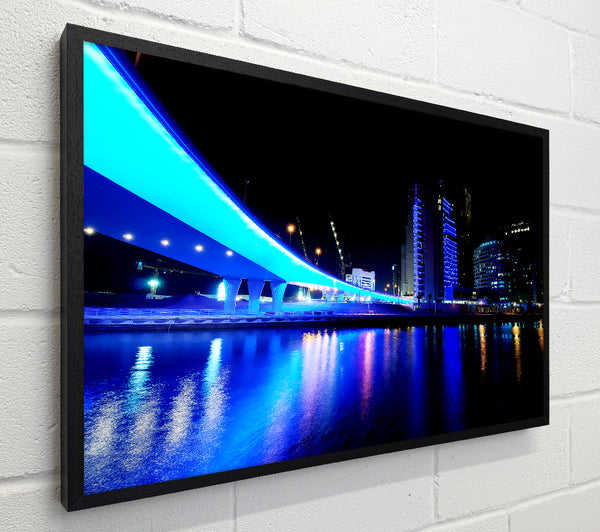 Electric Blue Bridge