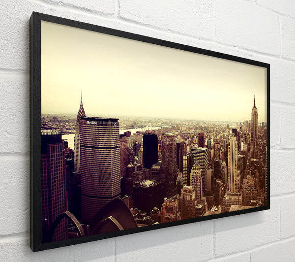Empire State Building Retro