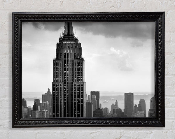 Empire State Building B und W