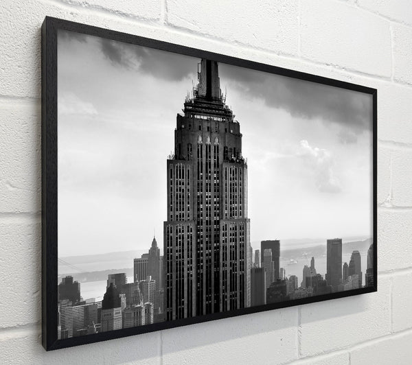 Empire State Building B n W