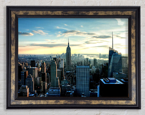 Empire State City Framed Print