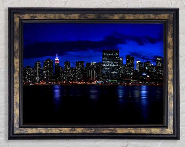 Empire State Waters Framed Print