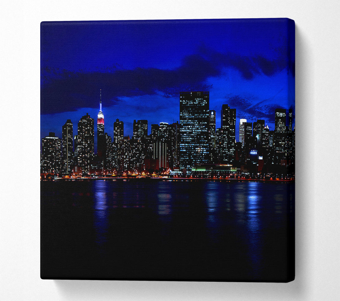  A Canvas Print of Empire State Waters Canvas Art