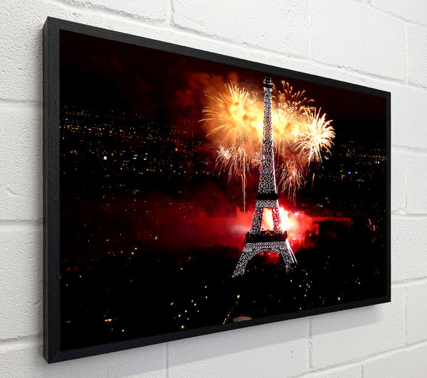 Fireworks Eiffel Tower