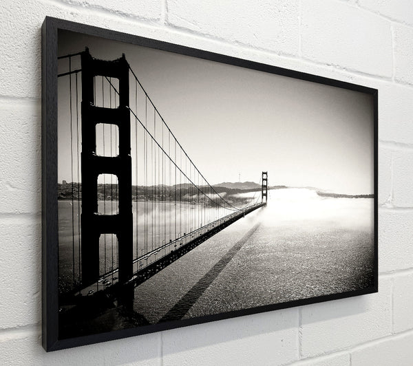 Golden Gate Bridge Black And White