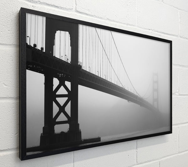 Golden Gate In Fog