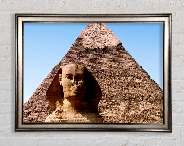 Great Pyramid Of Giza Framed Print