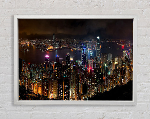 Hong Kong China Framed Print