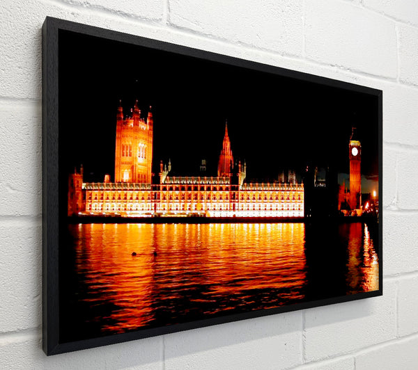 Houses Of Parliament Glow
