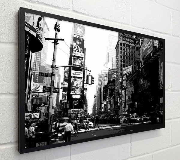 In The Heart Of Tokyo B n W