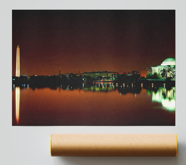 Jefferson Memorial Washington Dc Poster