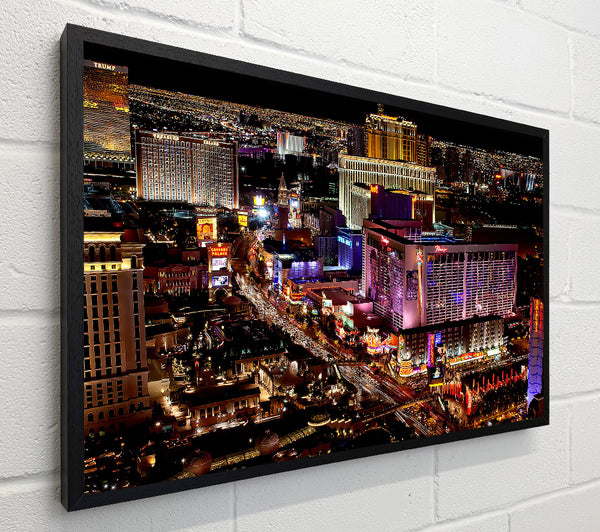 Las Vegas Strip Night Lights