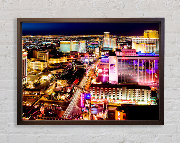 Las Vegas Strip Framed Print