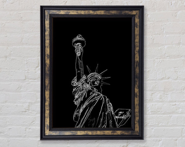 Liberty Framed Print
