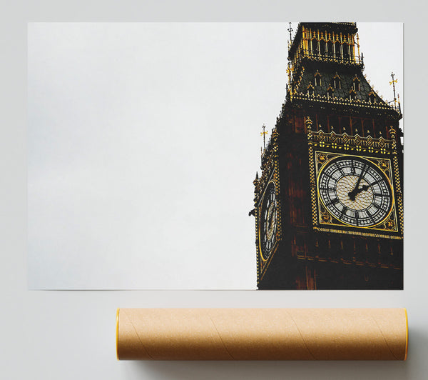 London Big Ben Skies Giclee Print