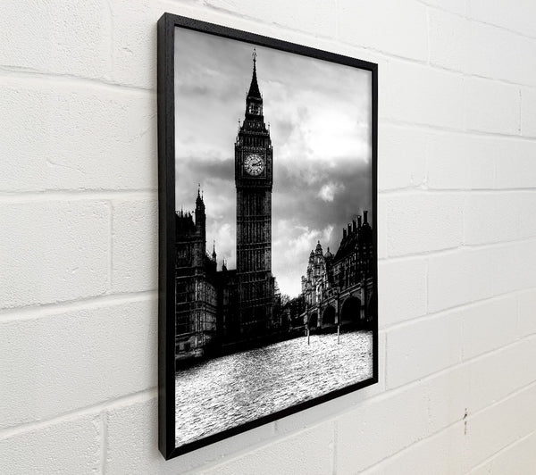 London Big Ben B n W