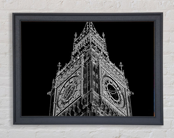 London Big Ben Framed Print