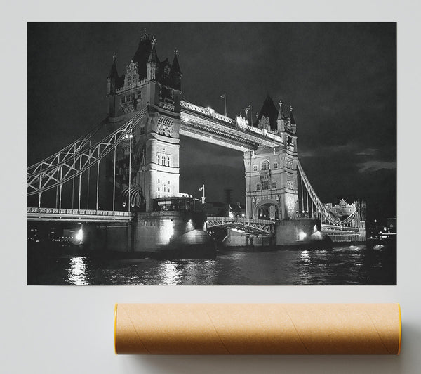 London Bridge Black Beauty Giclee Print