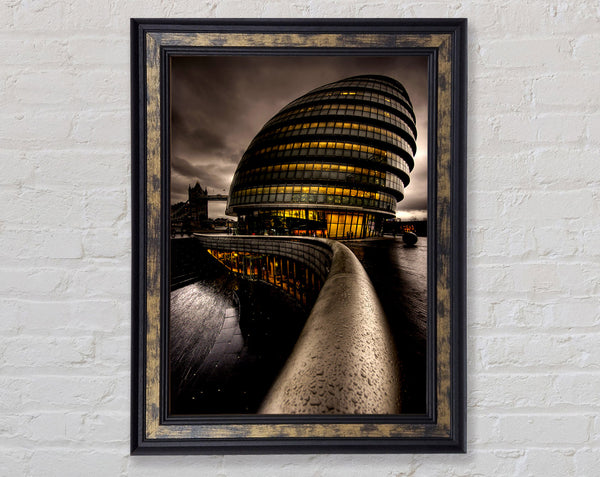 London City Hall Framed Print