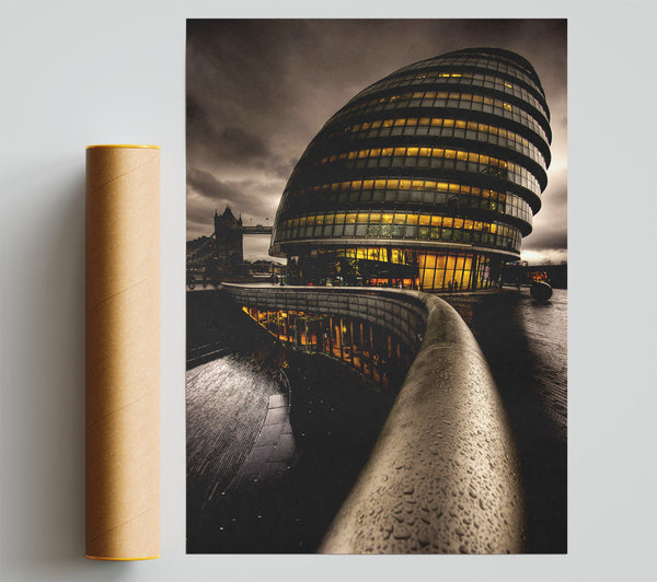 London City Hall Poster