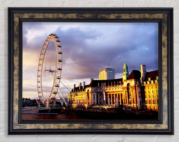 London Eye Morning Light