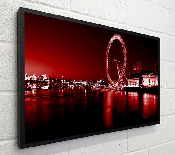London Eye Red