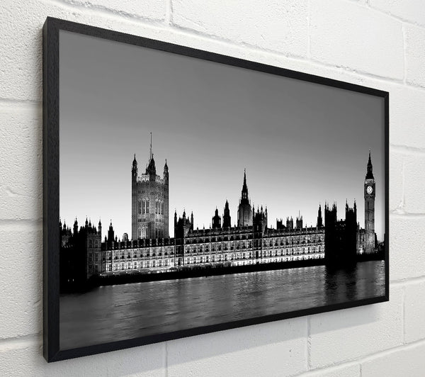 London Houses Of Parliament B n W