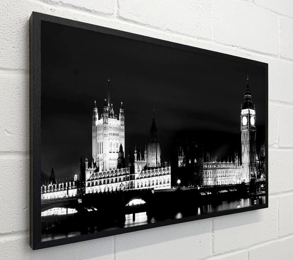 London Houses Of Parliament Dark Nights