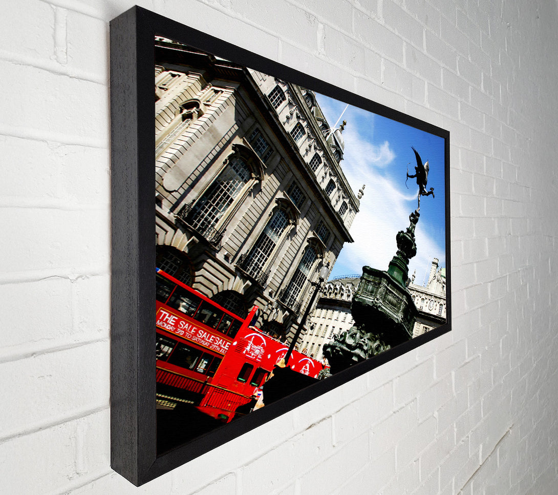  A Canvas Print of London Piccadilly Circus UK Canvas Wall Art
