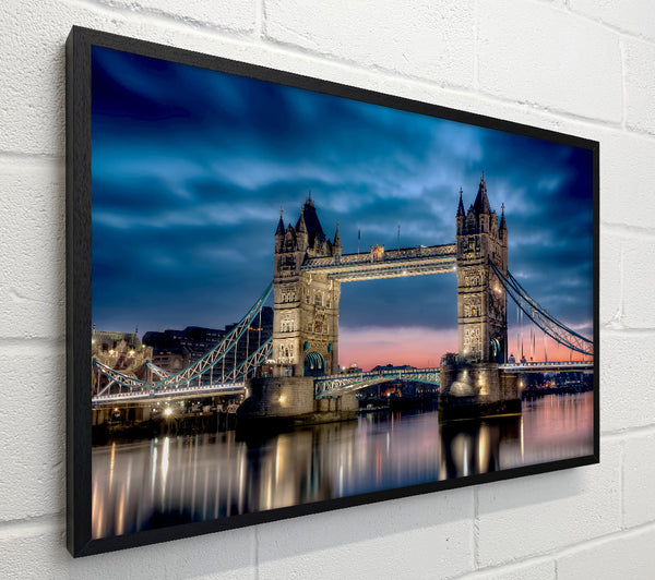 London Tower Bridge At Dusk