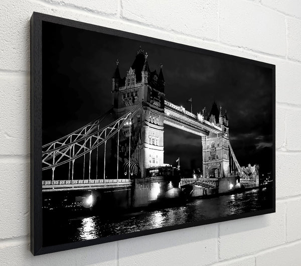 London Tower Bridge B n W