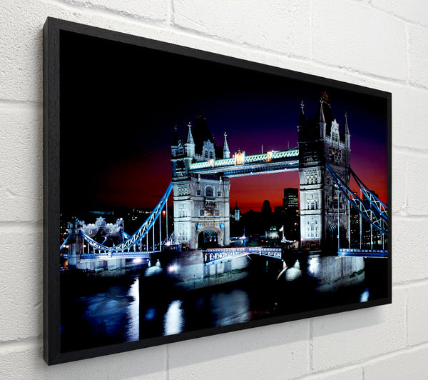 London Tower Bridge Night Vision