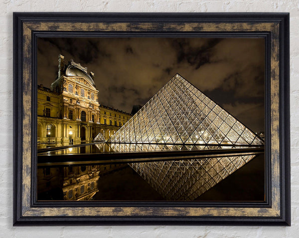 Louvre Museum Paris France Framed Print