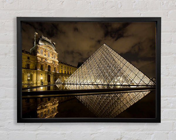 Louvre Museum Paris France Framed Print