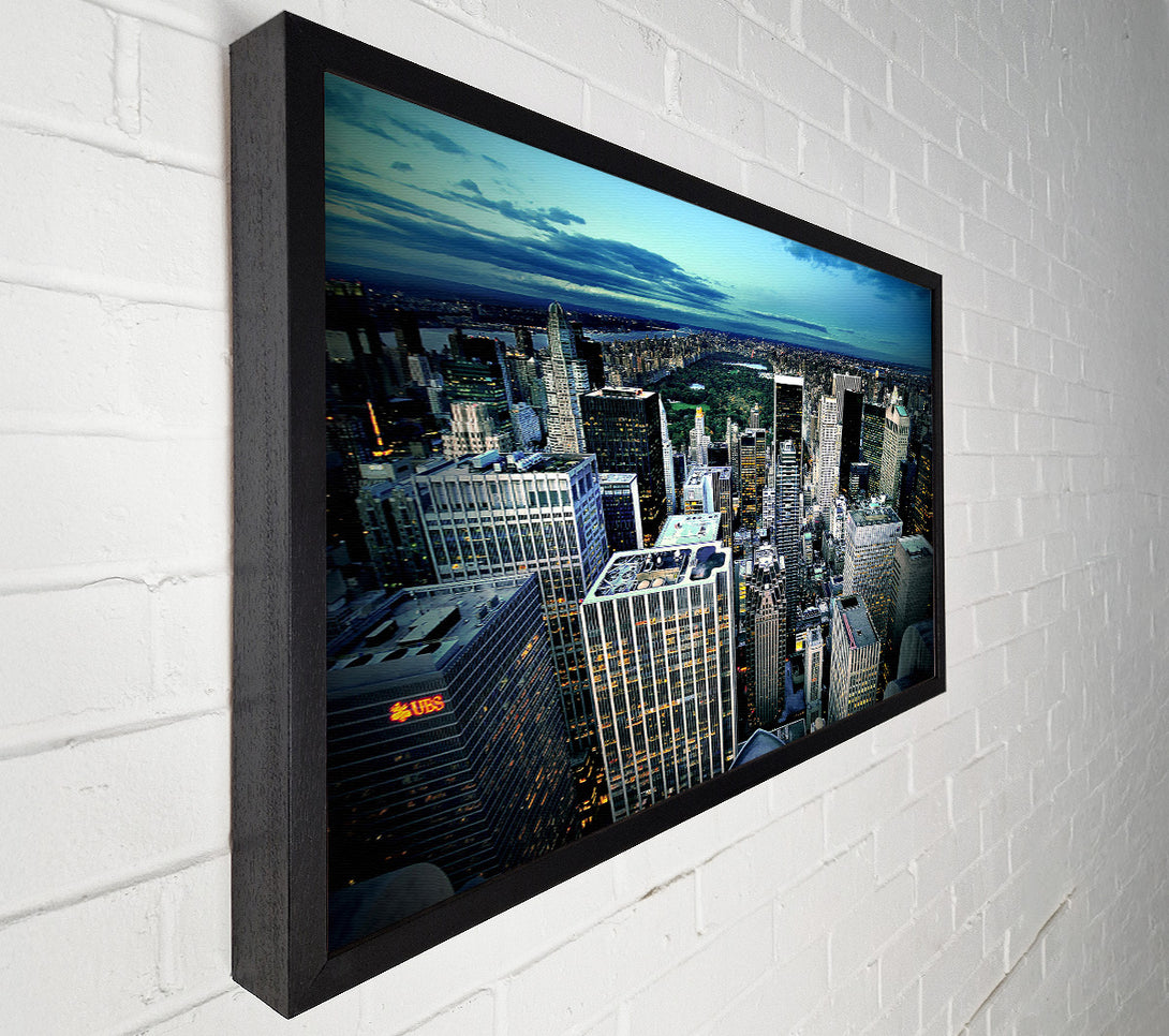  A Canvas Print of Manhattan New York City United States Canvas Print