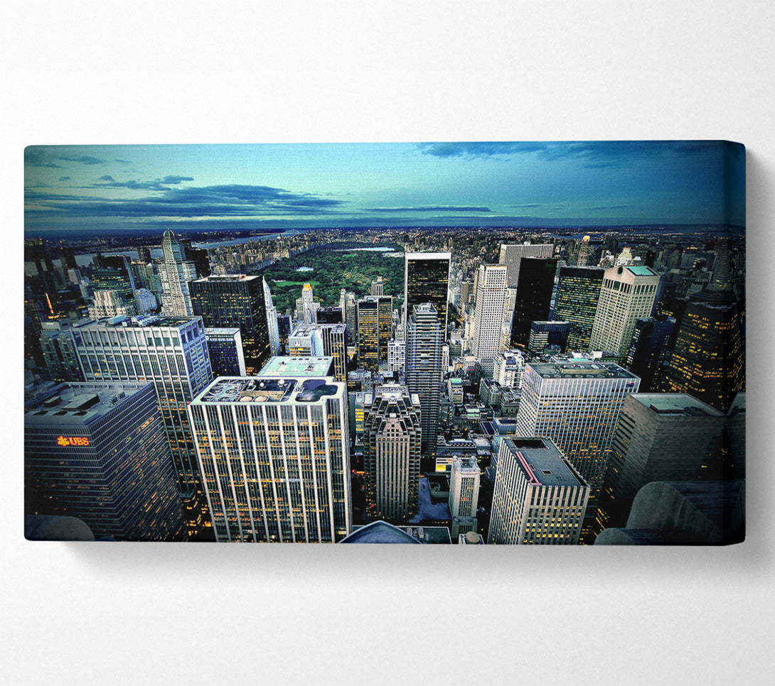  A Canvas Print of Manhattan New York City United States Canvas Print