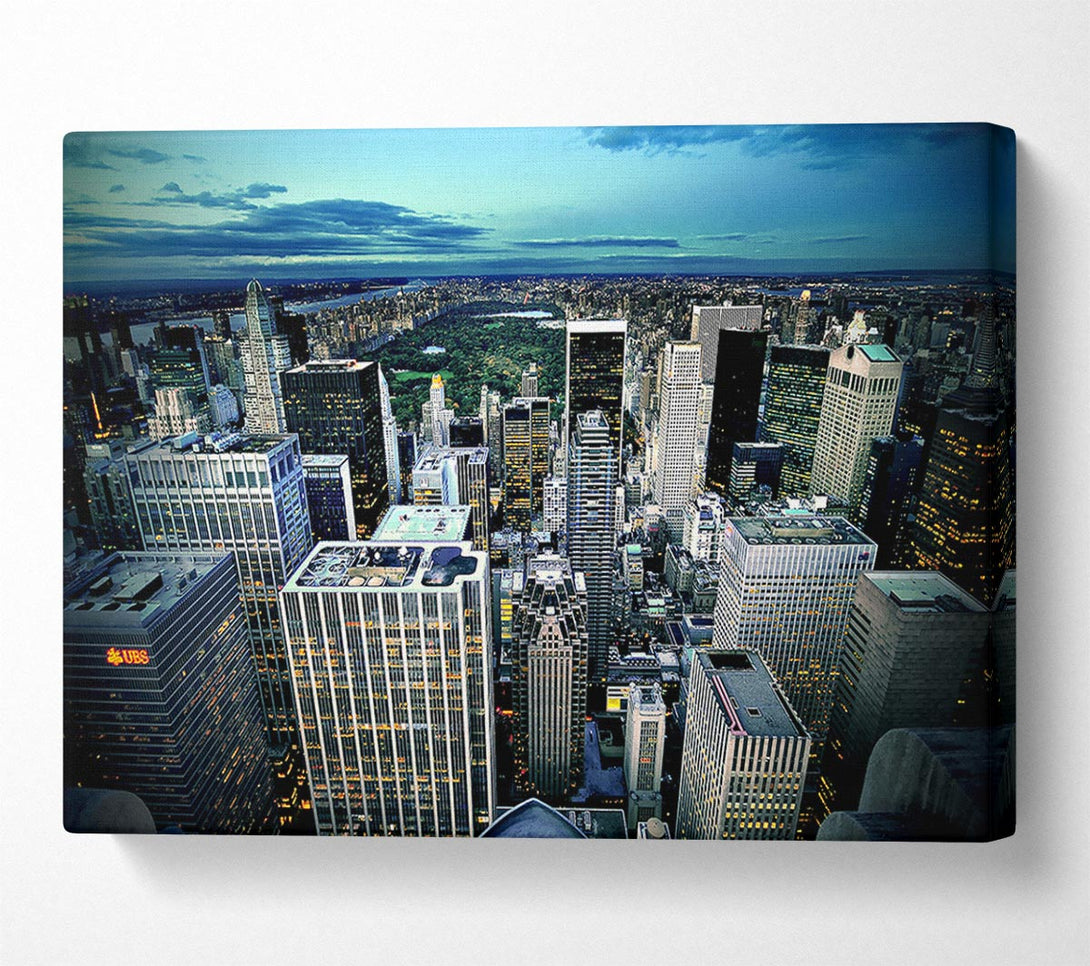  A Canvas Print of Manhattan New York City United States Canvas Print