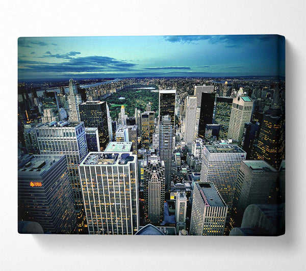  A Canvas Print of Manhattan New York City United States Canvas Print