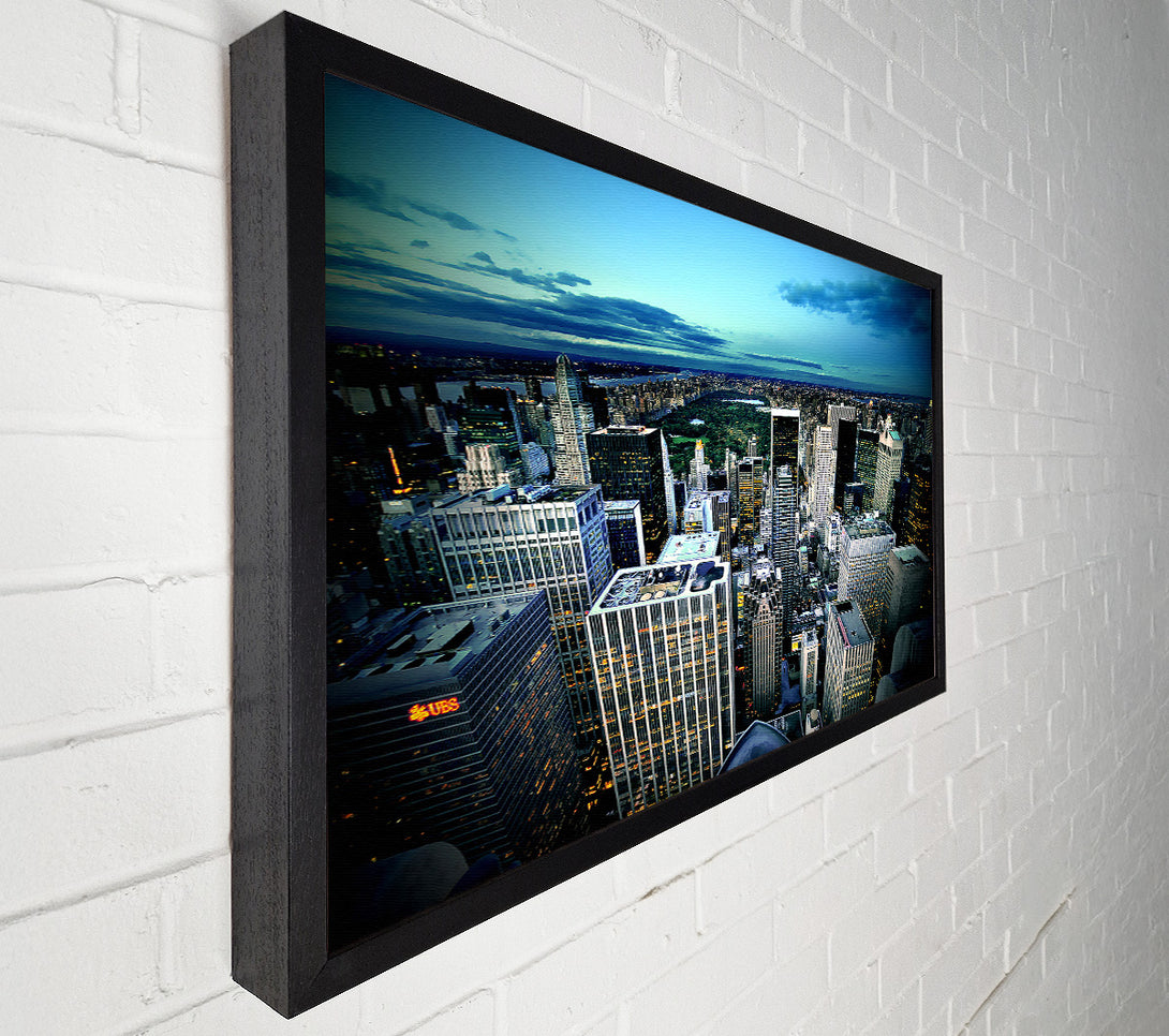  A Canvas Print of Manhattan New York Usa Canvas Print