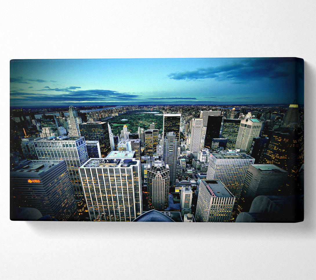  A Canvas Print of Manhattan New York Usa Canvas Print